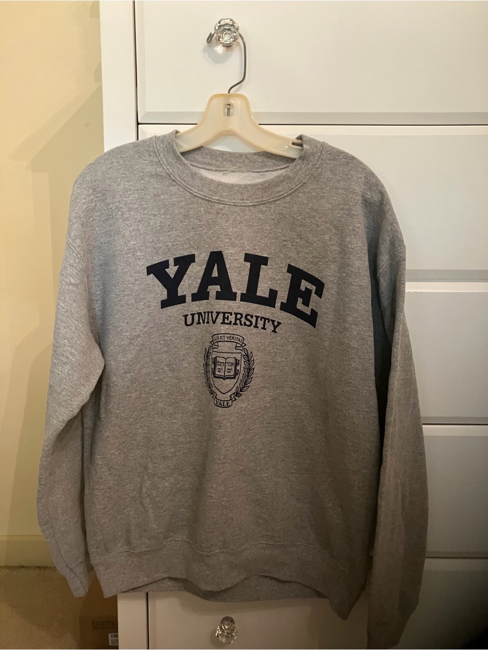 Yale University Grey Crewneck